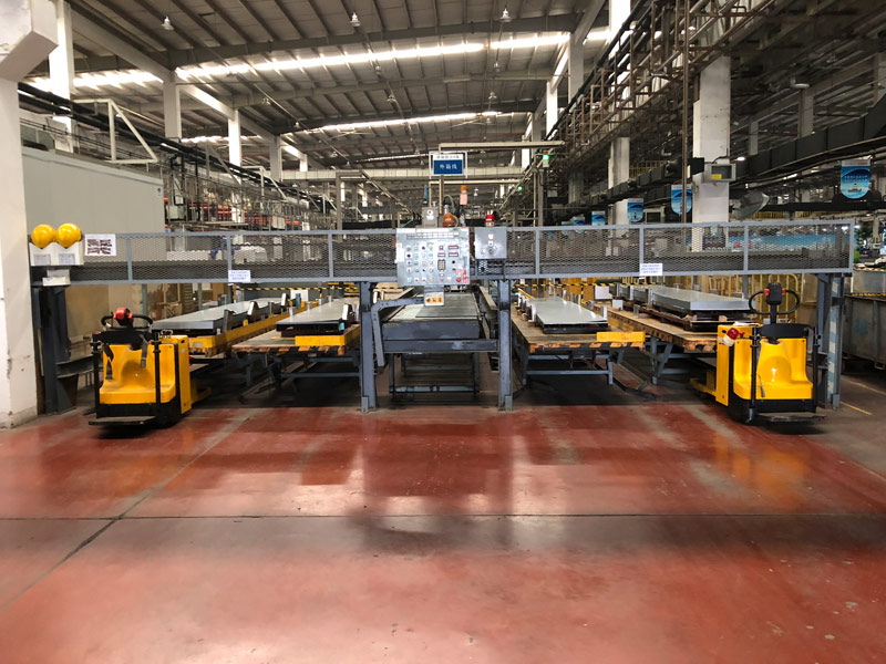 Improvement of Lean Logistics in Metal Stamping Plant