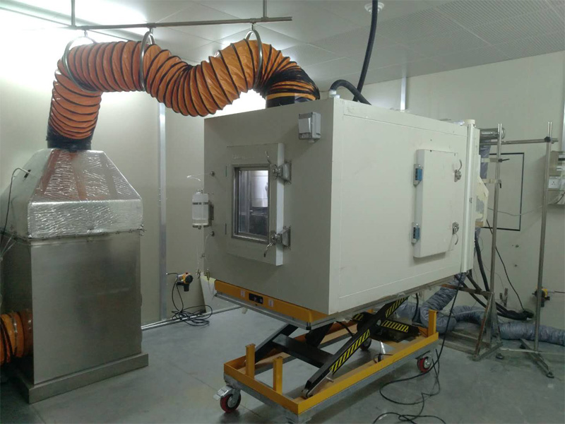 Air conditioning performance test laboratory